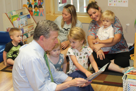 Governor Cooper at Ashe Developmental Day School